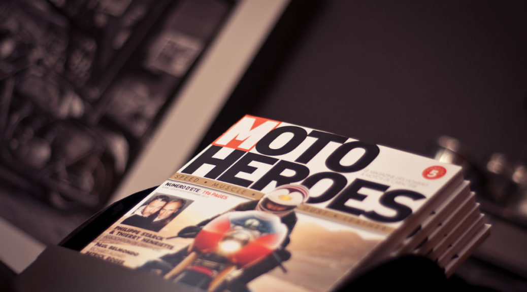 On a reçu la visite de Moto Heroes !