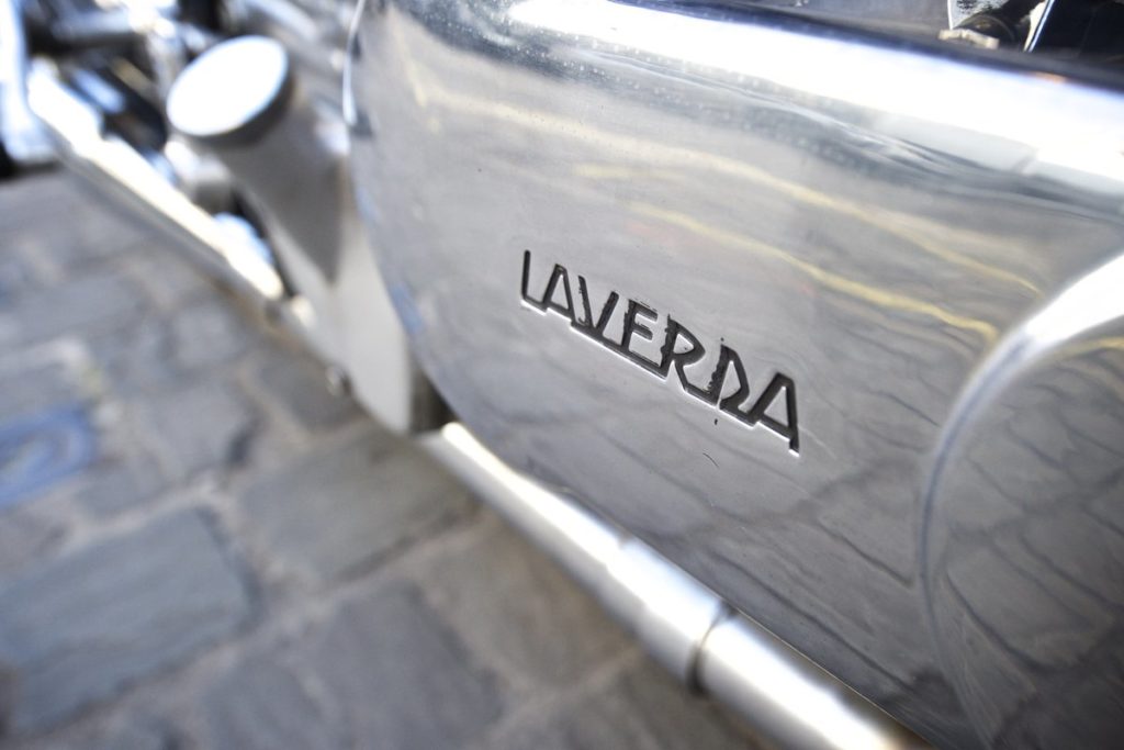 Laverda 750 SF "Thunder Grey", à vendre chez Legend Motors Lille.