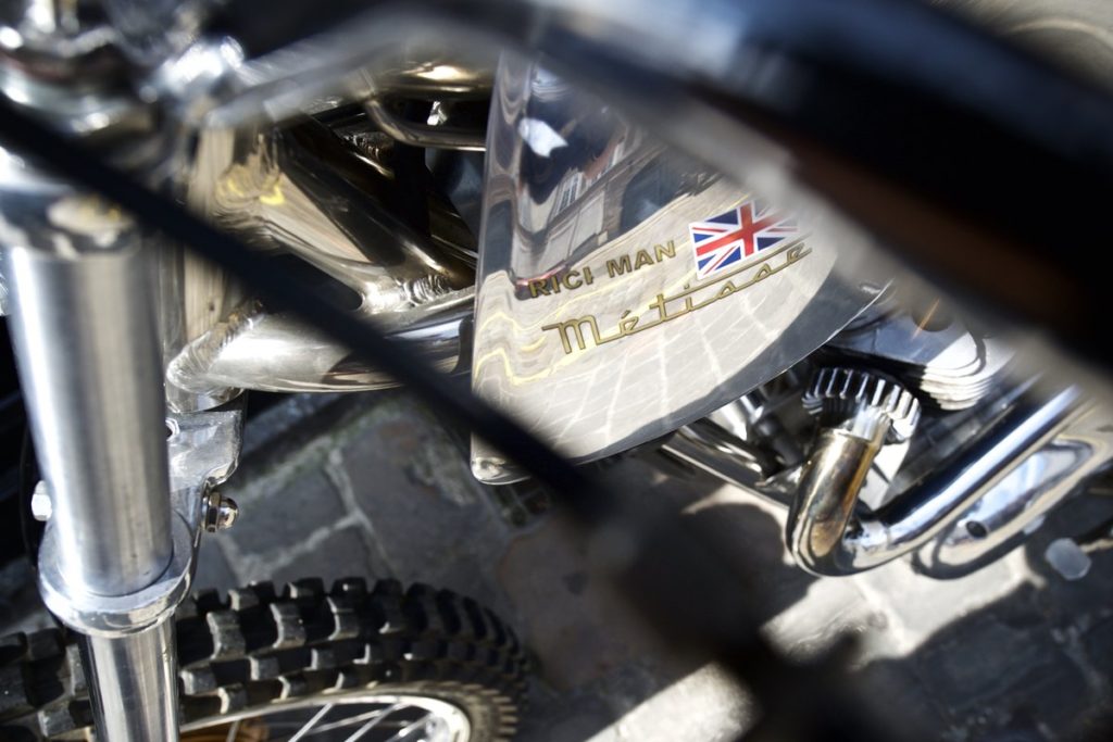 Triumph Rickman Metisse "Desert Racer" 1965, à vendre chez Legend Motors Lille.