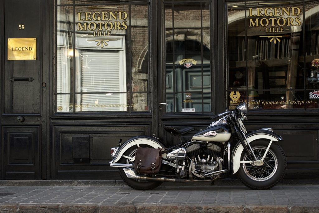 Harley-Davidson WL 1943, à vendre chez Legend Motors Lille.