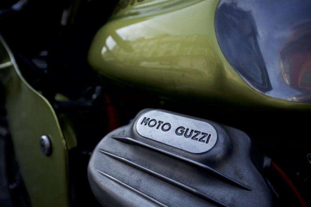 Moto Guzzi 750 Endurance 1972 "Ex Thierry Guidoum", à vendre chez Legend Motors Lille.