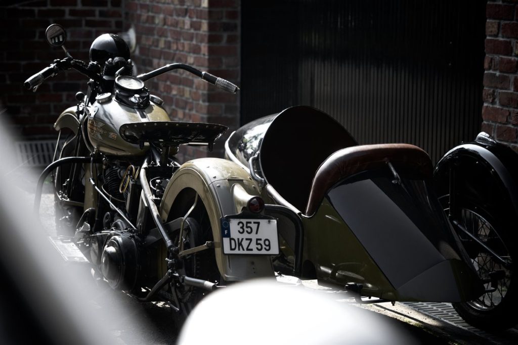 Harley-Davidson Knucklehead 1937, à vendre chez Legend Motors.