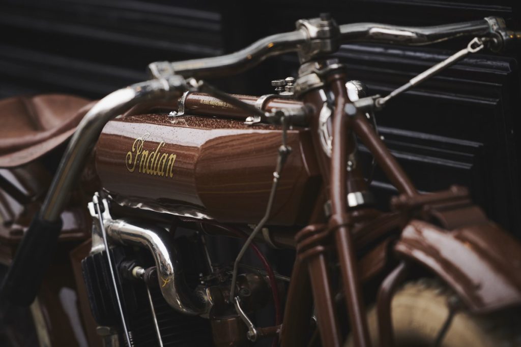 Indian Racer 1914, à vendre chez Legend Motors Lille.
