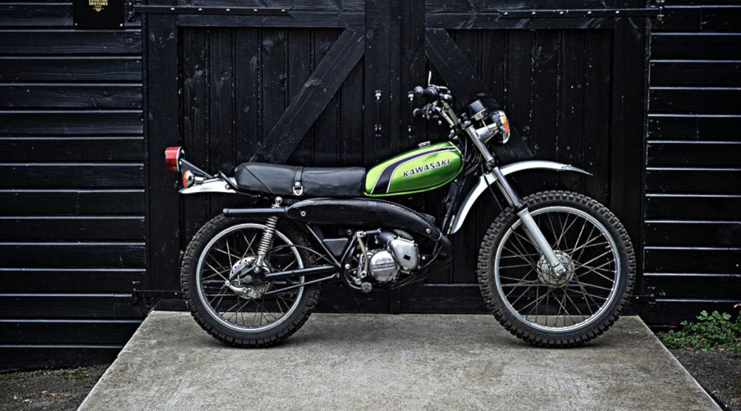 Une Kawasaki KE 125 1978, à vendre chez Legend Motors Lille.