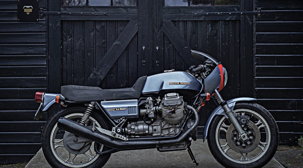 Moto Guzzi Le Mans I 1976, à vendre chez Legend Motors Lille.